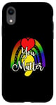 Coque pour iPhone XR Vous êtes Boho Rainbow Galaxy Star Matter