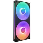 NZXT F280 RGB Core Single-Frame Fan Unit Black - RF-U28HF-B1