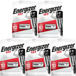 5 X ENERGIZER LITHIUM CR123 CR123A 123 Photo BATTERIES