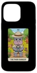 iPhone 14 Pro Max Baby Pgymy Hippo Tarot Card The Park Ranger Hippopotamus Case