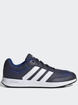 adidas Sportswear Junior Tensaur Switch Trainers - Navy/white, Navy/White, Size 5 Older