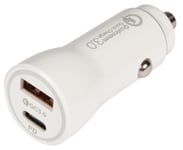 Car Charger USB C USB-A 38W PD & QC3.0 Fast Charge for OnePlus