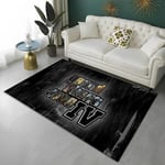 (20-60x90cm) 3D GTA Grand Theft Auto Games Gamer Mattomatto kotiin Olohuoneen Makuuhuoneen Sohvan ovimattosisustus, Lasten alueen matto Liukumaton lattiamatto