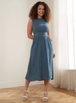 Truly Cotton Cheesecloth Midi Dress