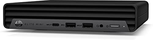 HP Elite Mini 600 G9 i5-12500T Mini PC Intel Core™ i5 8 Go DDR4-SDRAM 256 Go SSD Windows 11 Pro Noir