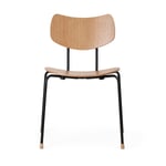 Carl Hansen & Son VLA26T Vega stol Lackad ek-svart