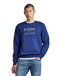 G-STAR RAW Men's Originals Sweatshirt, Blue (ballpen blue D22750-A971-1822), XS