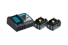 Makita DC18RC - Power Source Kit - batterioplader - med batteri - 2 - Li-Ion