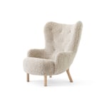 &Tradition Petra VB3 High lænestol Olieret eg-Sheepskin Moonlight