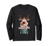 I hate Christmas, reindeer, vacation Long Sleeve T-Shirt