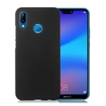 Huawei P20 Lite yksinkertainen suojakuori - Musta