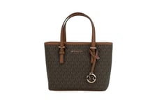 Michael Kors Women's Tote Bag, Brown Sig, XS, Carry All