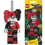 Harley Quinn Luggage Bag Suitcase Backpack Tag Minifigure LEGO The Batman Movie