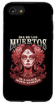 Coque pour iPhone SE (2020) / 7 / 8 De los Muertos Spritis Jour des morts Crâne Femme