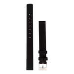 Skagen Bracelet de Montre pour Femmes 12mm, Cuir Noir, Bande de Rechange Originale pour 358XSSLBC