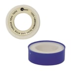 12mm x 12m PTFE PLUMBING PLUMBERS PTFE Tape x2 Threaded Seal Fitting Water 