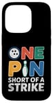 Coque pour iPhone 14 Pro Bowling Pin Short Of A Strike