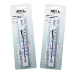 2-pack Kyl- och Frys-termometer -30 grader till +40 grader