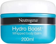 Neutrogena Hydro Boost Whipped Body Balm Gel Dry Skin, Transparent, 200 ml (Pac