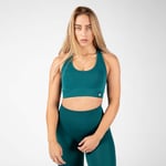 Gorilla Wear Yava Seamless Sport Bra Green Xs/s