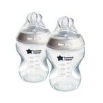 Tommee Tippee Lot de 2 biberons Natural Start BLANC