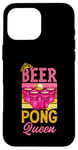 iPhone 16 Pro Max Beer Pong Queen Beer Pong Girl Case