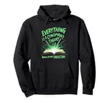 Truth Seekers Conspiracy Aliens UFOs and Hidden Mysteries Pullover Hoodie