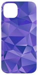 Coque pour iPhone 14 Plus Simple Abstrait Bleu Abstrait Triangle