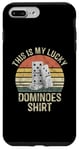 iPhone 7 Plus/8 Plus Dominoes Funny Board Game Lover Lucky Domino Player Vintage Case