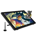 HUION Kamvas 24 2.5K Tablette Graphique avec écran, écran à Stylet QHD 23,8 Pouces avec Stylet sans Batterie 8192 Niveaux PW517 pour Bureau à Distance et Apprentissage en Ligne