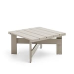 HAY - Crate Low Table - London fog - Småbord och sidobord utomhus - Gerrit Rietveld - Grå - Trä