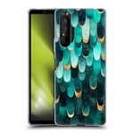 Head Case Designs Officially Licensed Elisabeth Fredriksson Turquoise Sparkles Soft Gel Case Compatible With Sony Xperia 1 II 5G