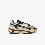 Lacoste Womenss L003 Trainers in Tan Mesh - Size UK 7.5