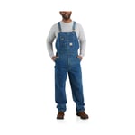 Carhartt Loose fit denim bib overall - DARKSTONE - W34-L32