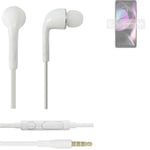 Earphones for Motorola Moto G 5G (2022) in earsets stereo head set