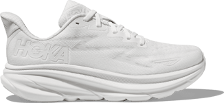 Hoka Women's Clifton 9 White/White, 38 2/3