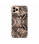 Coque Iphone 11 PRO geometrique noir transparente