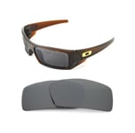 NEW POLARIZED CUSTOM SILVER ICE LENS FOR OAKLEY GASCAN SUNGLASSES