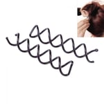 5pairs Elegant Women Spiral Spin Barrette Hairpin Twisted Hair Clip