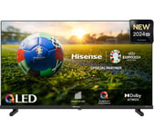 32" HISENSE 40A5NQTUK  Smart Full HD HDR QLED TV, Black