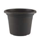 Artevasi Pot De Fleurs Venezia Cilindro - 50 Cm - Gris Anthracite