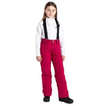 Dare 2b Boys Outmove II Waterproof Breathable Ski Pants Salopettes Garçon, Rose, 7-8 Ans