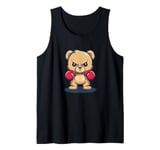 Cool Teddy bear with this boxing gloves costume Tank Top