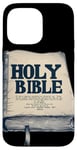 iPhone 14 Pro Max Pretty Holy Bible Outfit for Books and Christ Lovers Case