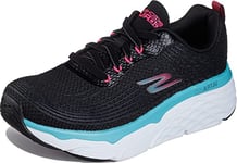 Skechers Women'ss Max Cushioning Elite-Performance Walking & Running Shoe Sneaker, Black/Multi, 9.5