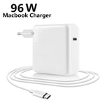 Chargeur rapide pour Macbook Pro Air 12 13 14 15 16 Dallas M2 96W 140W PD USB-C Type C Adaptateur secteur Ordinateur Portable Notebook - Type 96W With Cable