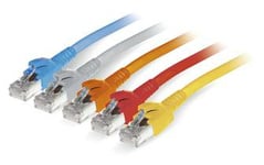 D?Twyler Patchkabel S/Ftp, Pimf, Cat 6A, Grå, 10,0 M For 10 Gigabit/S, Halogenfri, Med D?Twyler-Kabel Og D?Twyler-Plugger (653 526)