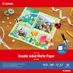 Canon Double Matte Photo Paper 12x12 30 Sheets