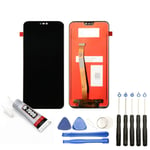 ECRAN COMPLET: VITRE TACTILE + LCD POUR Huawei P20 Lite 5.84" BLEU +OUTILS+COLLE