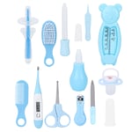 13pcs Baby Health Care Grooming Kit Nail Clipper Thermometer Toothbrush Nasa GF0